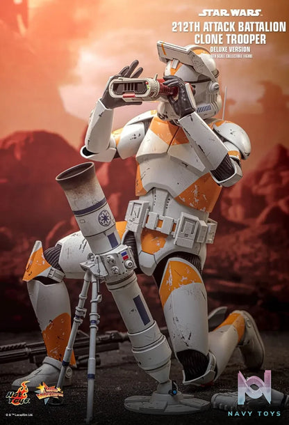 Hottoys – 1/6 Scale Star Wars 212th Attack Battalion Clone Trooper MMS851 MMS852 (Licensed)
