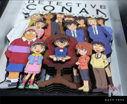 KALA HOME Studio – Detective Conan Multiple Characters #11 3D Decorative Painting Detective Conan