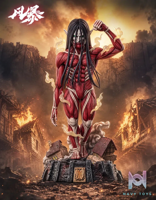 Feng Bao Studio – Long-haired Eren The Rumbling Attack on Titan