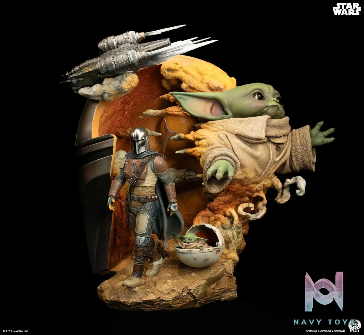 Premium Collectibles Studio – The Mandalorian – Fine Art Bust (Licensed)