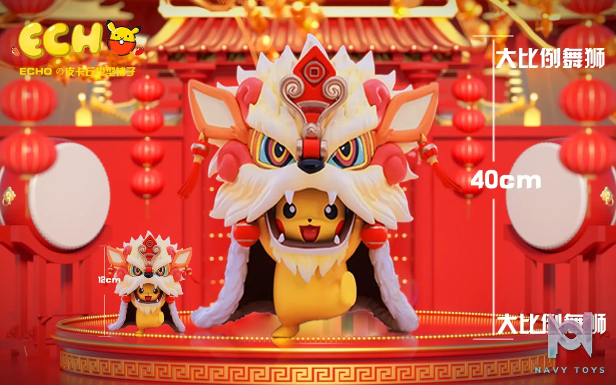 ECHO Studio – Pokemon Pikachu Lion Dance Large Scale