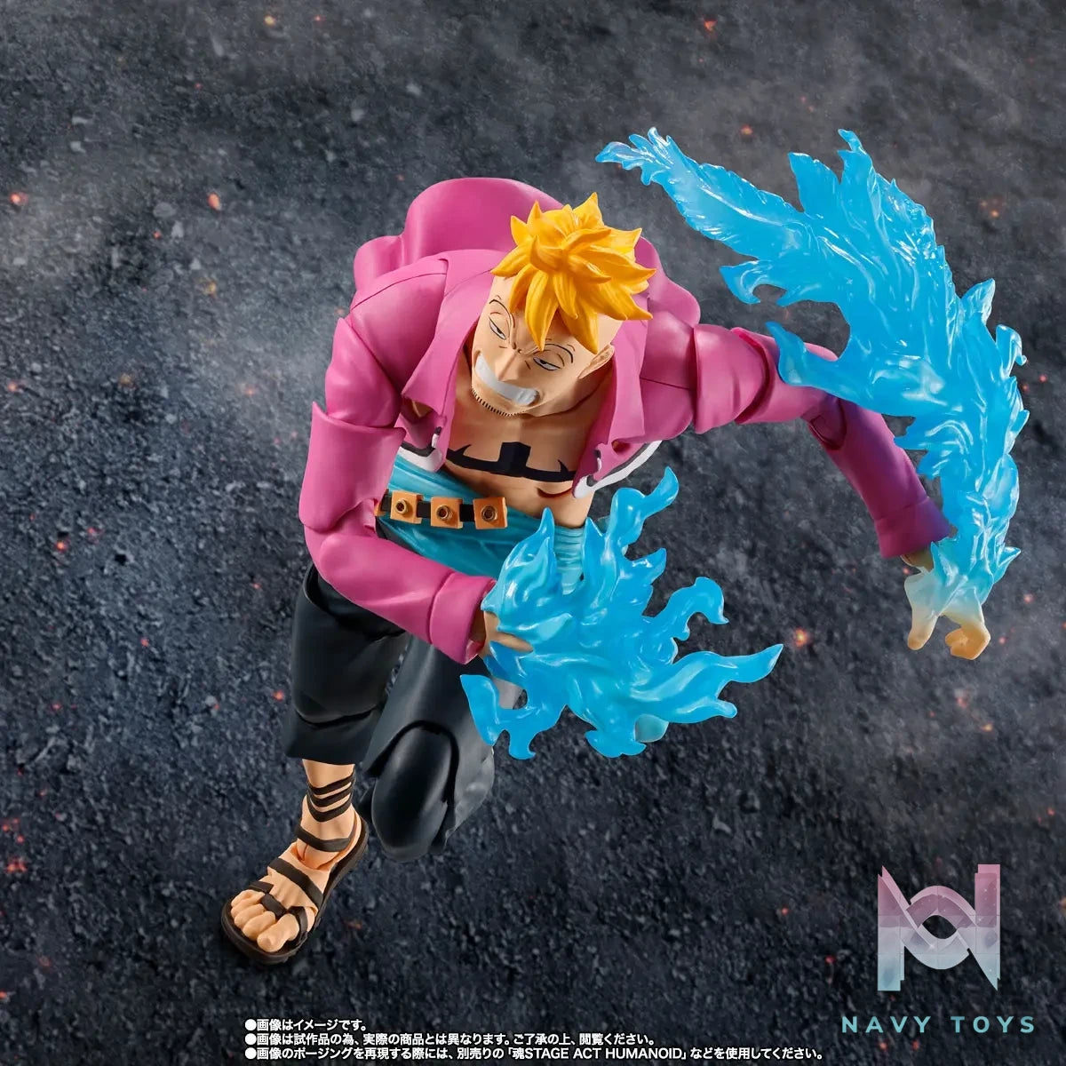 BANDAI SPIRITS – One Piece – Marco – S.H.Figuarts – Marineford (Licensed)