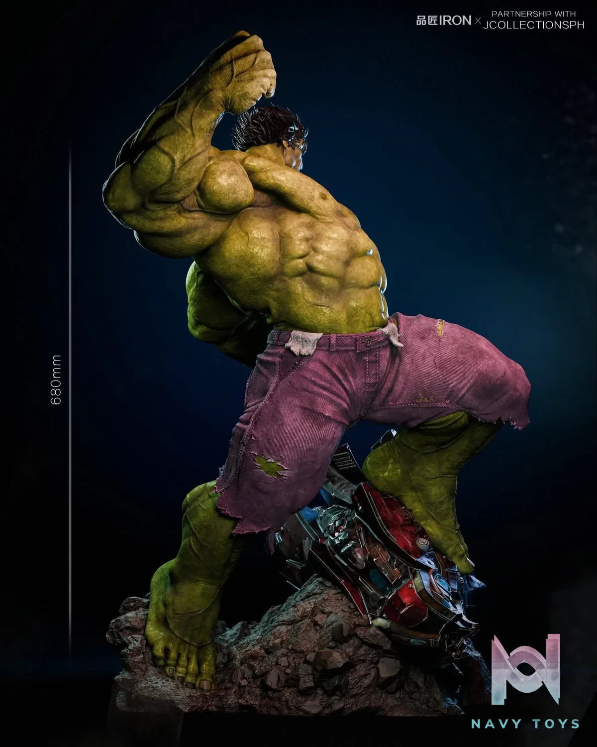 Hulk resin statue Iron Studio x JCOLLECTIONSPH Studio anime figure