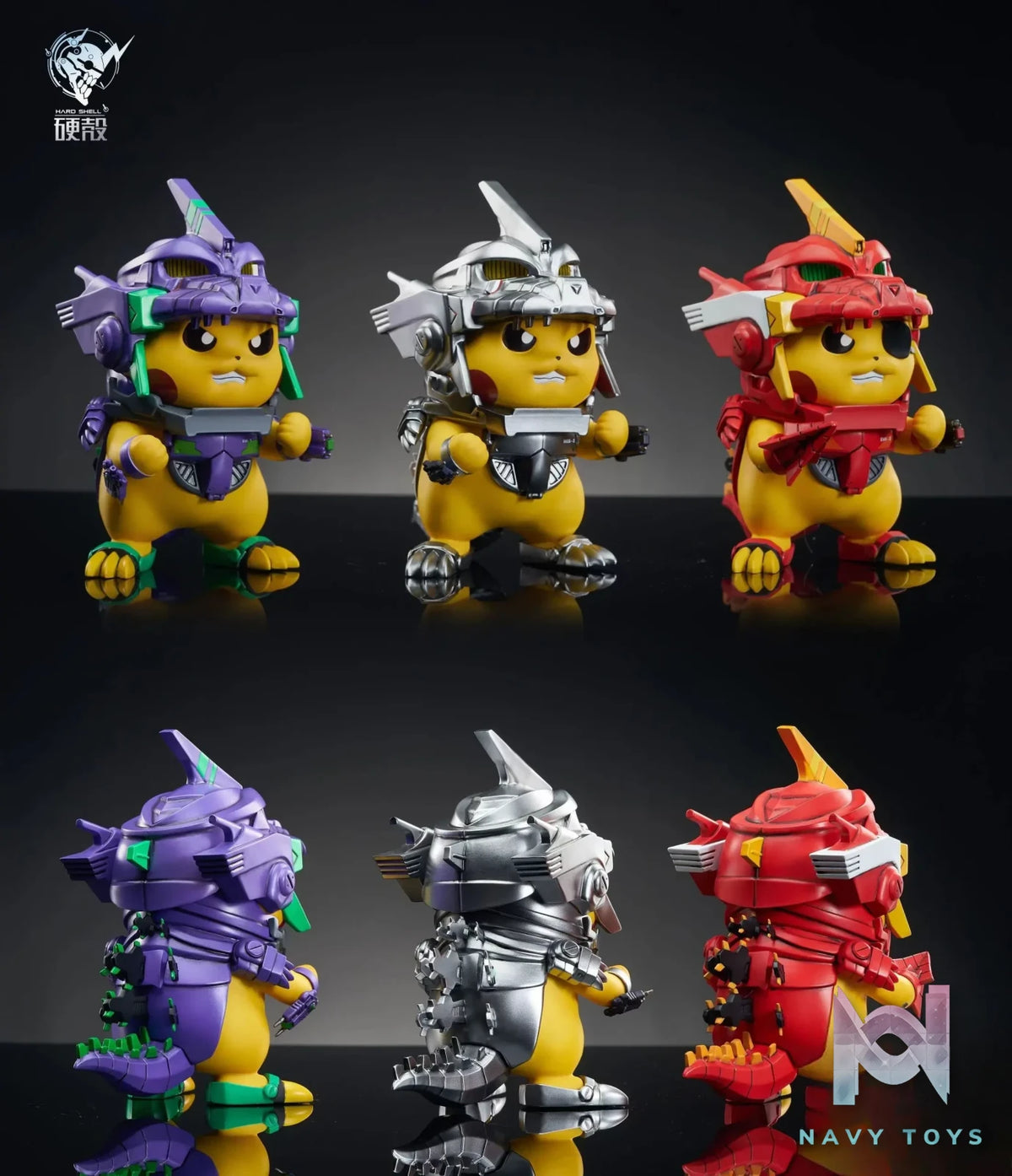 Hard Shell Studio – Pokemon Mecha Godzilla Pikachu
