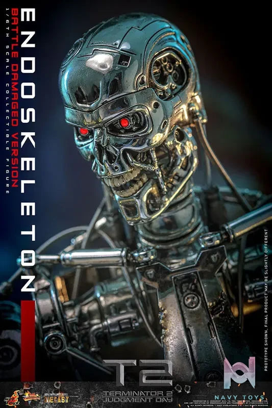 HOTTOYS – Movie Masterpiece DIECAST 1/6 Endoskeleton (Battle Damage) MMS840D77 (Licensed)