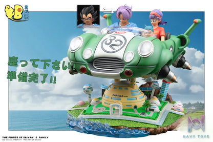 DB Studio – Dragon Ball Vehicle 5th Vegeta & Trunks & Bulma