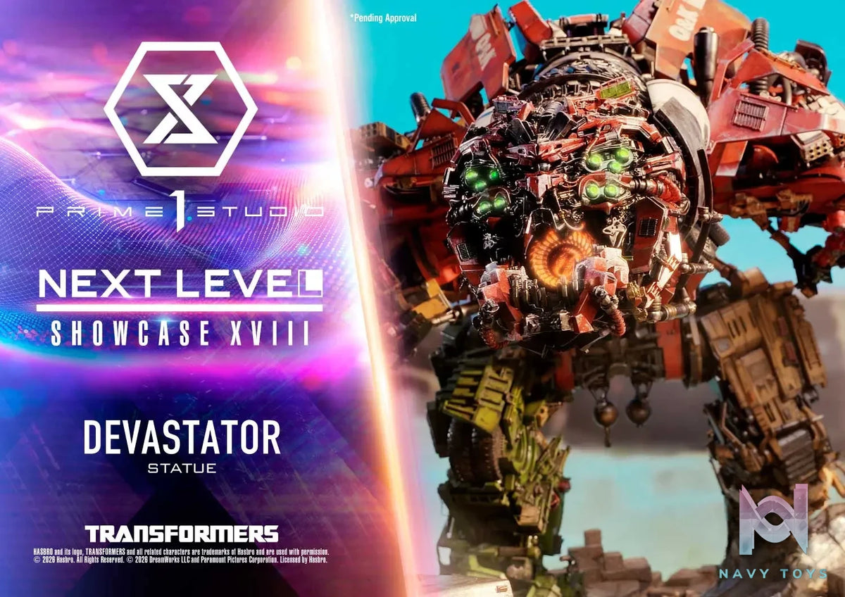 Prime 1 Studio – Transformers: Revenge of the Fallen (Film) Devastator (Licensed)