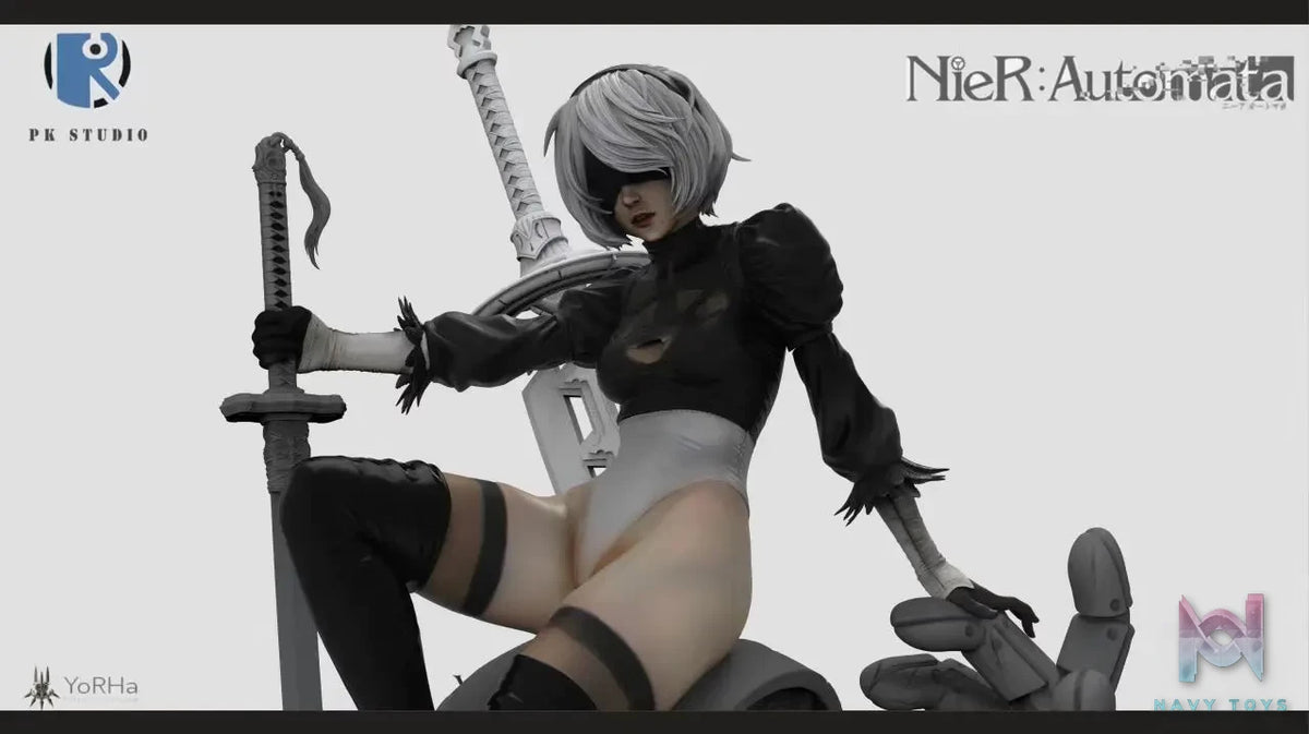 PK Studio – NieR:Automata 2B Figure Female Sculpture gk