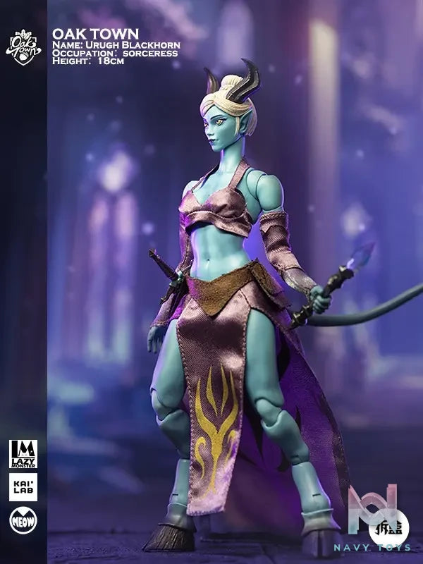 Lazy Monster Studio – Oak town Berylia Dark Moon Assassin & Sorceress (Licensed)