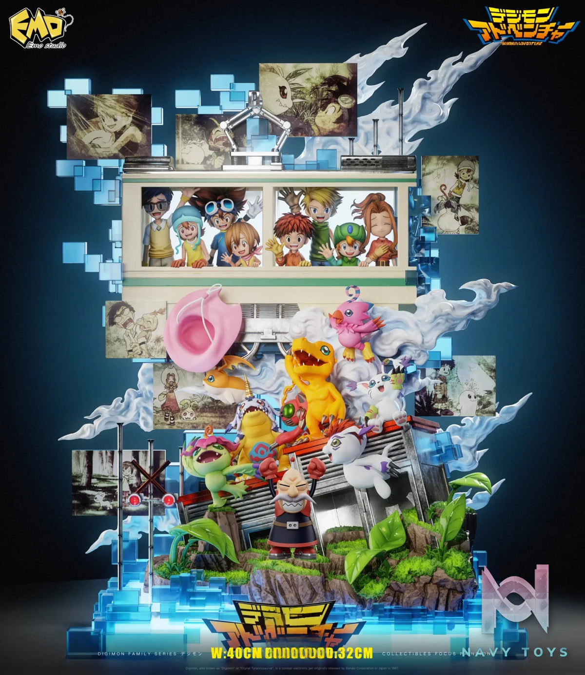 Emo Studio – Graduation Model #7 Digimon Adventure Digimon