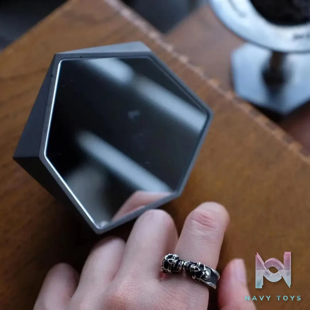 Raven Studio (silver jewelry) – Original Exclusive Twin Skull Ring Original