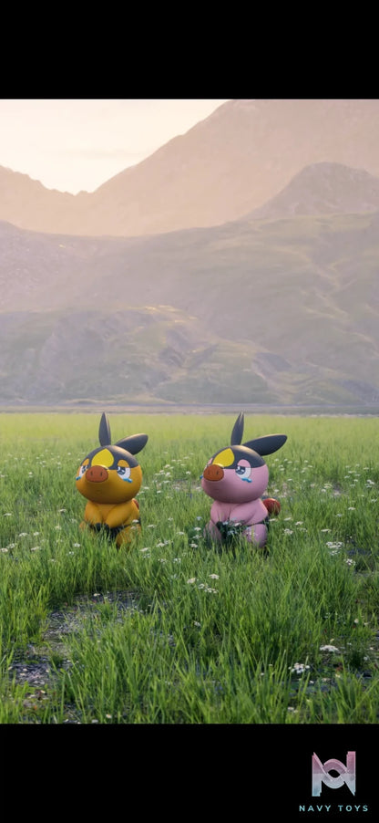 Ts Studio – Pokemon Tepig evolutionary group