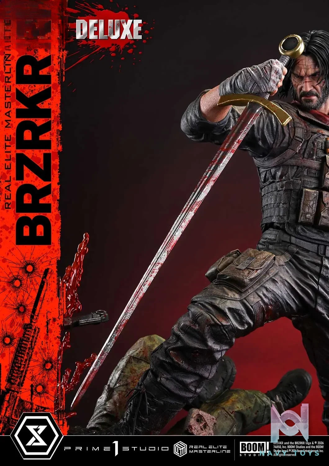 Prime 1 Studio – BRZRKR B 1/4 Statue REMBZK-01 REMBZK-01DX REMBZK-01DXS (Licensed)