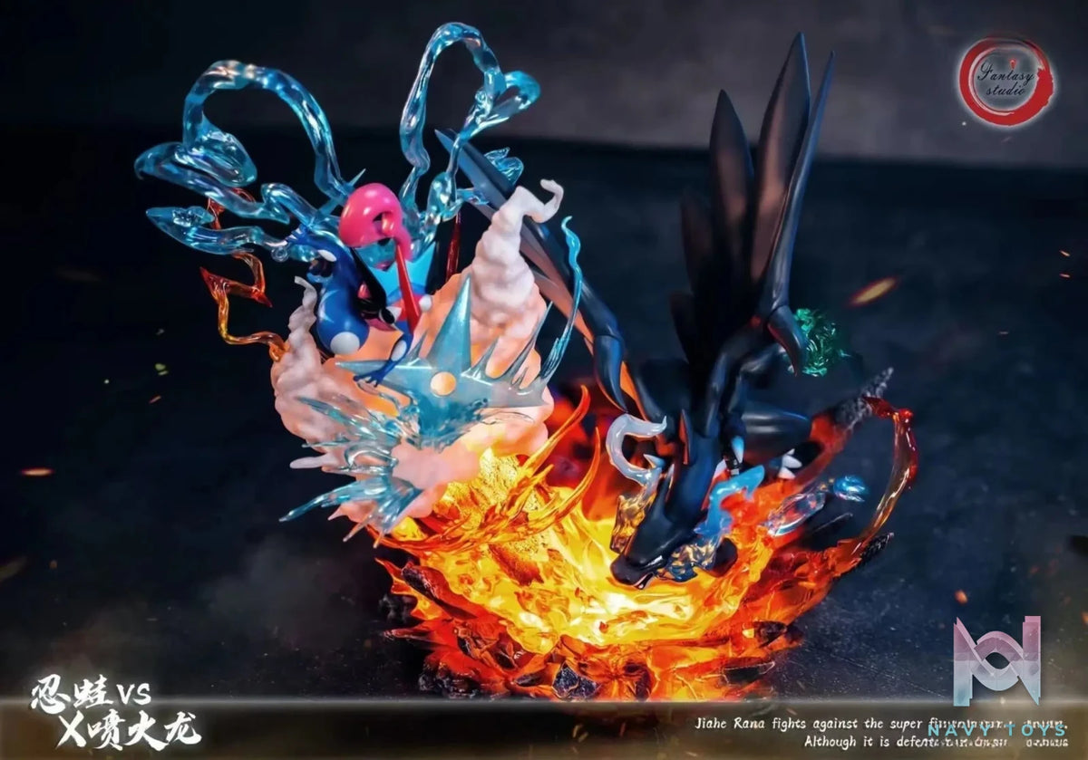 Fantasy Studio – Greninja VS Mega Charizard X