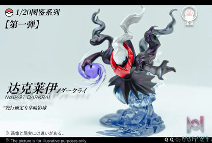 Wang wang studio – Pokémon 1/20 Scale Pokédex Series First Edition Darkrai