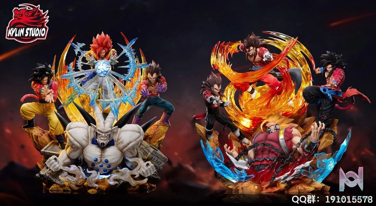 Gogeta SSJ4 vs Syn Shenron - Dragonball - Kylin Studio resin statue Kylin Studio anime figure