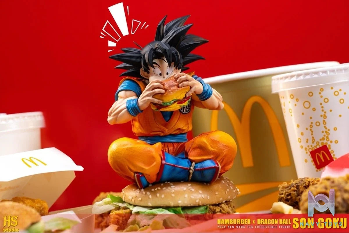 Hamburger Goku - Dragon Ball - HS Studio resin statue hs studio anime figure