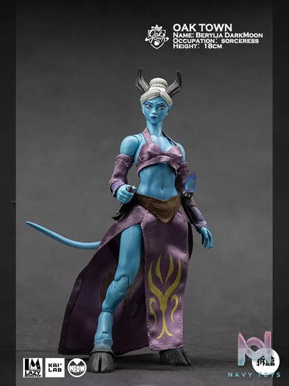 Lazy Monster Studio – Oak town Berylia Dark Moon Assassin & Sorceress (Licensed)