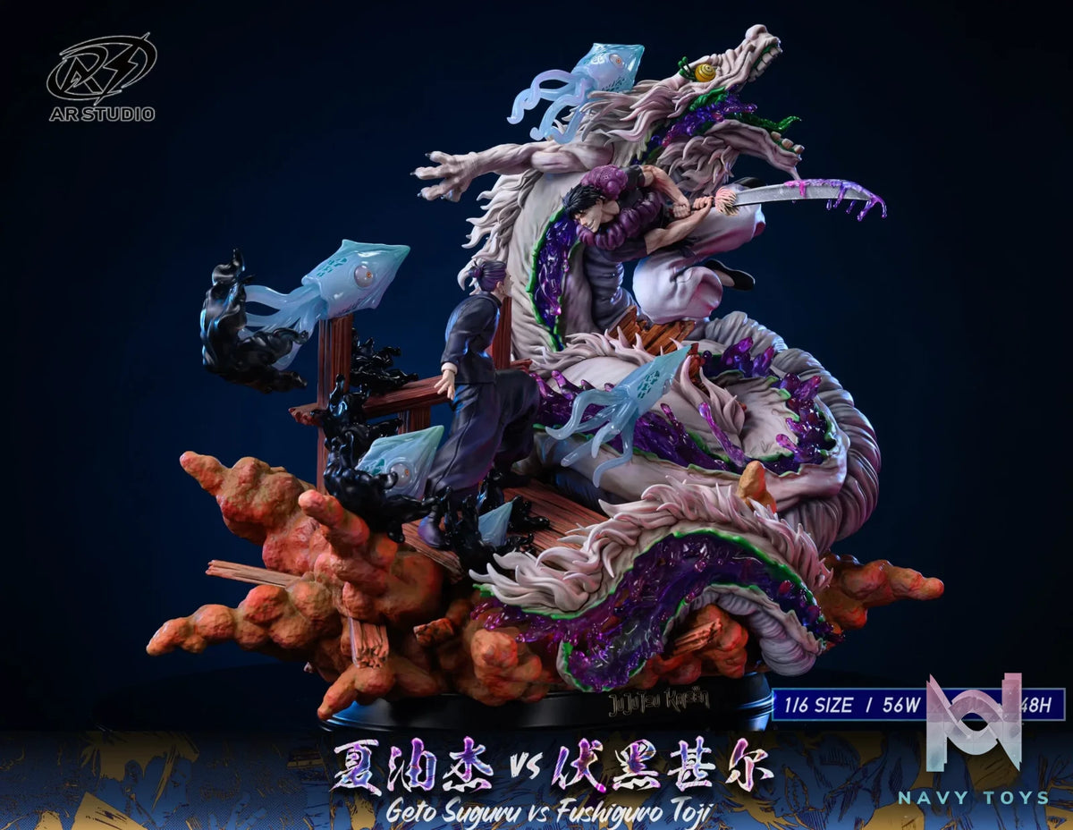 AR Studio – Jujutsu Kaisen Suguru Geto vs Toji Fushiguro large scene statue