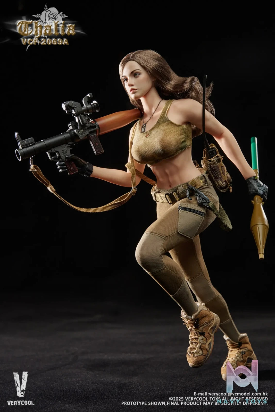 VERYCOOL – 1/6 Scale Action Figure VCF-2069 Desert female soldier -Thalia (Licensed)
