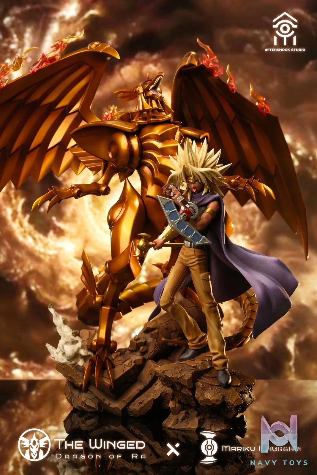 Aftershock Studio – Yu-Gi-Oh! The Winged Dragon of Ra & Marik Ishtar