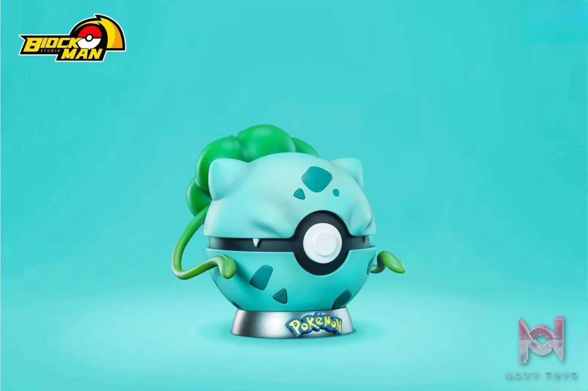 Block Man Studio – Pokémon First Generation Yusanjia Poké Ball #1 Bulbasaur