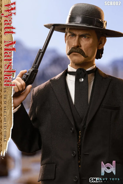 SNAKE TOYS Studio – 1/6 Collectible Figure Classic Series Western Cowboy TOMBSTONE Wyatt Marshal Deluxe Edition SCB02 (Licensed)