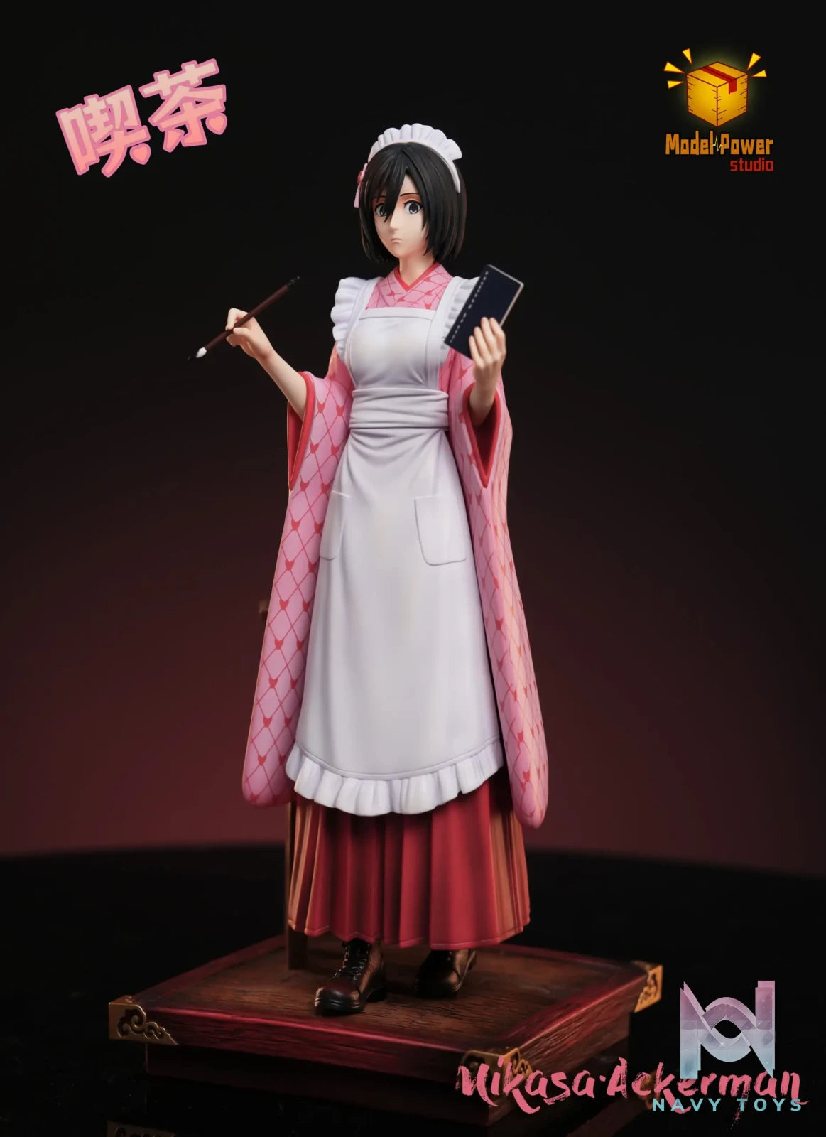 Model Power Studio – Mikasa Ackerman Cafe Attack on Titan