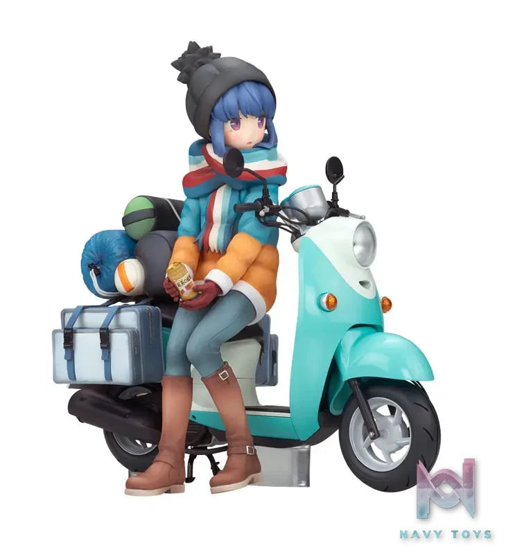 Alter – Yuru Camp Rin Shima with Scooter 1/10 Complete Figure (Licensed)