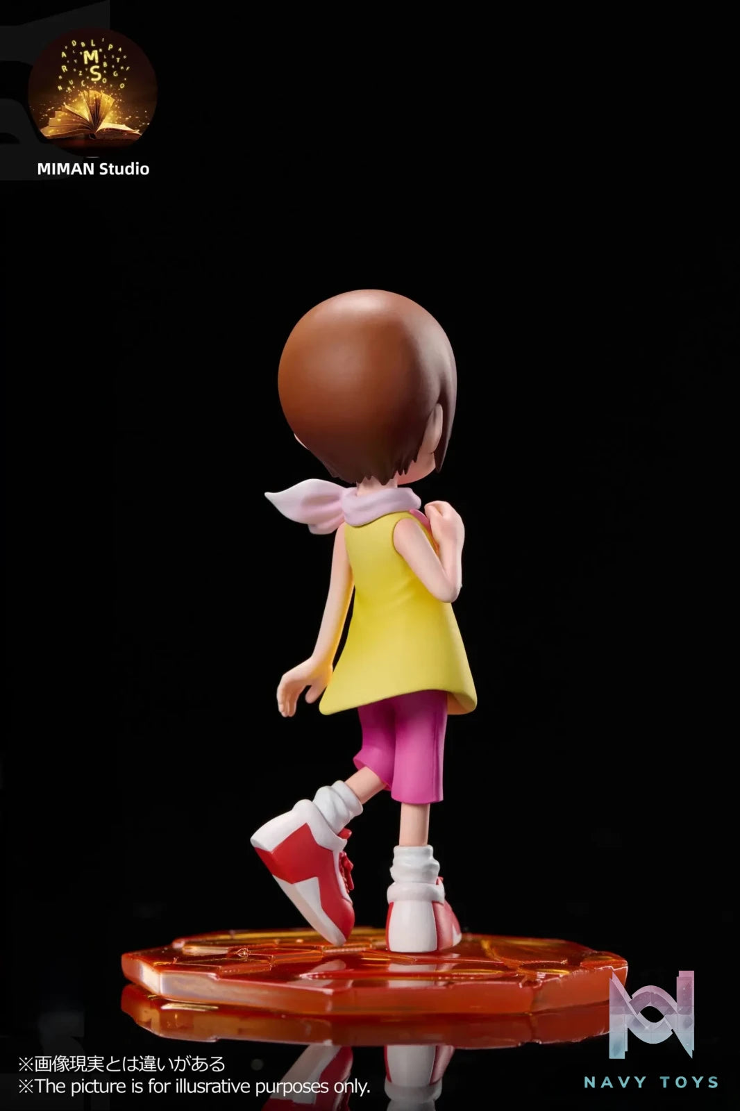 MIMAN Studio – Main Character Team #7 Yagami Hikari X Tailmon X Salamon Digimon