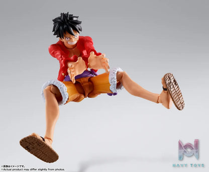 BANDAI SPIRITS – S.H.Figuarts Monkey D. Luffy Onigashima Raid ONE PIECE (Licensed)