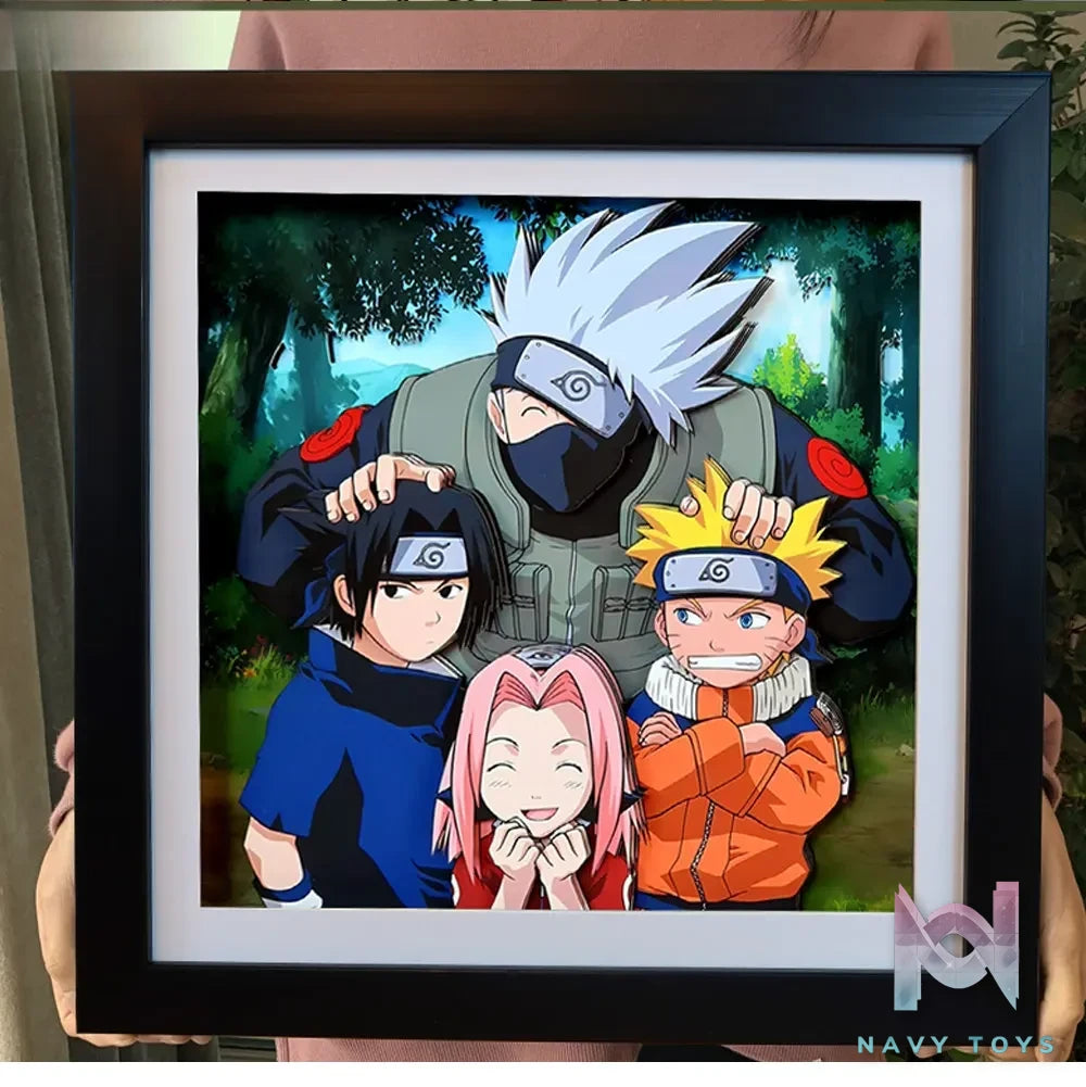 KALA HOME Studio – Naruto Multiple Characters #14 3D Decorative Painting Naruto