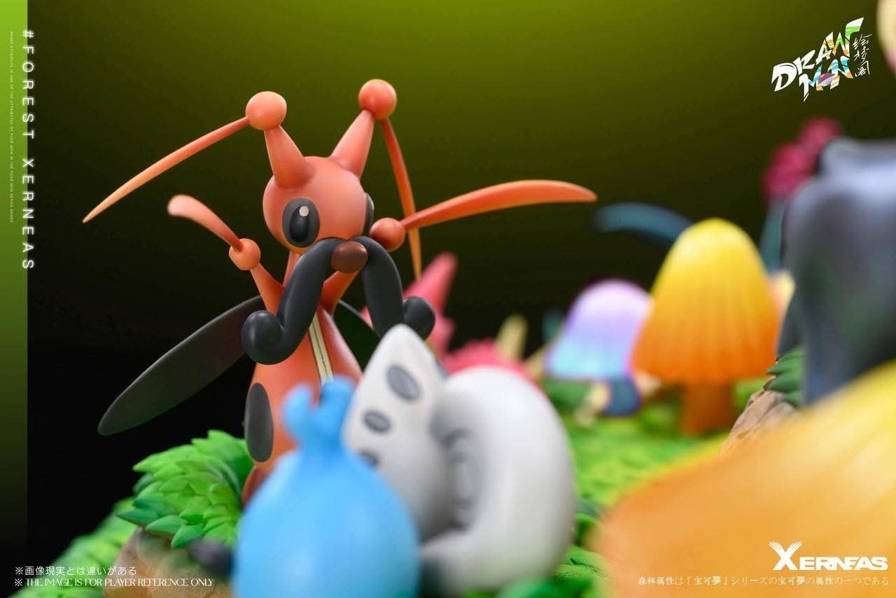 Forest Xerneas - Pokemon - Drawmon Studio resin statue Drawmon Studio anime figure