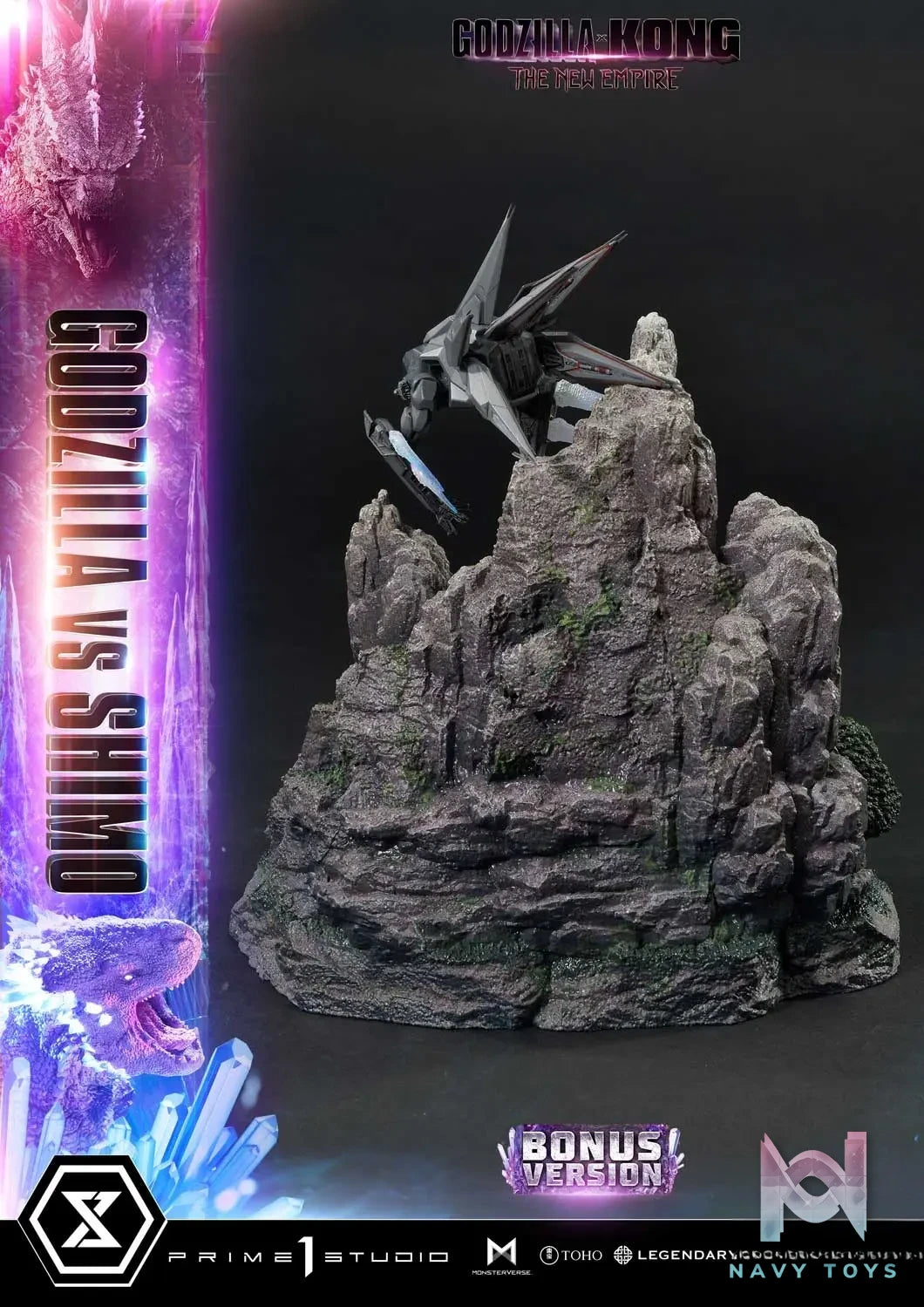 Prime 1 Studio – Godzilla x Kong: The New Empire Godzilla vs Shimo UDMGXK-01 UDMGXK-01S (Licensed)