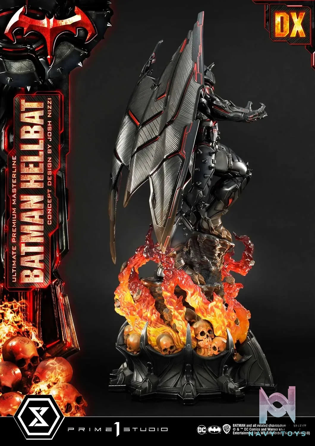 Prime 1 Studio – Ultimate Premium Masterline Batman (Comics) Batman Hellbat Concept Design by Josh Nizzi UPMDC-06 UPMDC-06DX UPMDC-06DXS (Licensed)