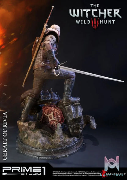 Prime 1 Studio – Premium Masterline The Witcher 3: Wild Hunt Geralt of Rivia PMW3-01 PMW3-01EX (Licensed)