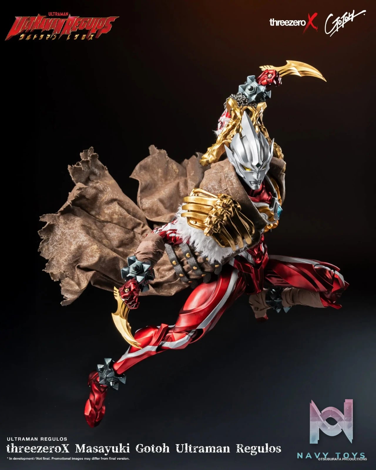 Threezero – Ultraman Regulos threezero & Masayuki Gotoh Ultraman Regulos 3Z04630C0 (Licensed)