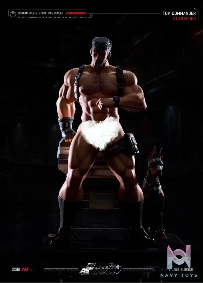 Astra Studio – Captain Doberman Statue (Licensed)