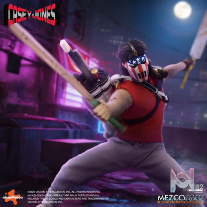 Mezco Studio – 1/12 Teenage Mutant Ninja Turtles – Casey Jones Figure (Licensed)