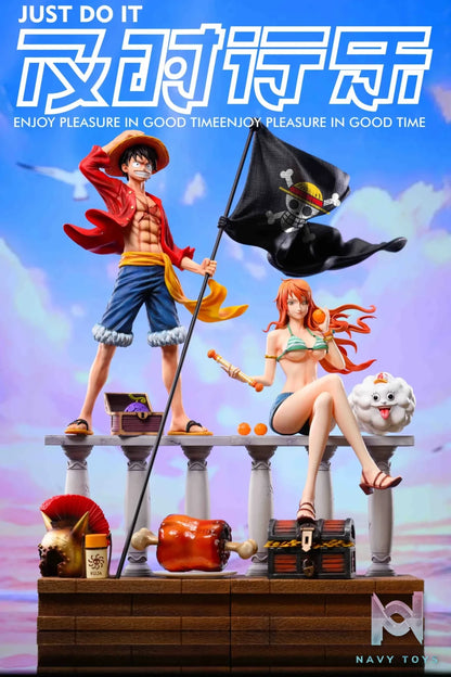 Just Do It Studio – One Piece Straw Hat Group Family Portrait After Two Years #2 Navigator Nami