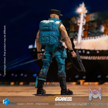 Hiya Toys – Exquisite Mini Series 1/18 Scale 4 Inch Gung-Ho Marine Version Action Figure (Licensed)
