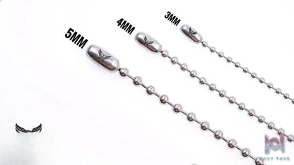 Raven Studio (silver jewelry) – Original Design Logo Ball Chain Original