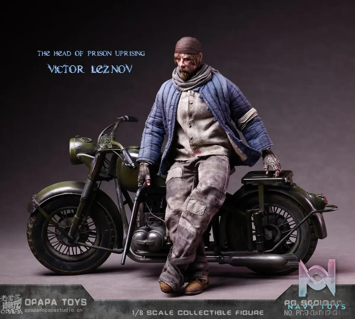 OPAPA TOYS – Victor Leznov The Head of Prison Uprising PG202501 (Licensed)