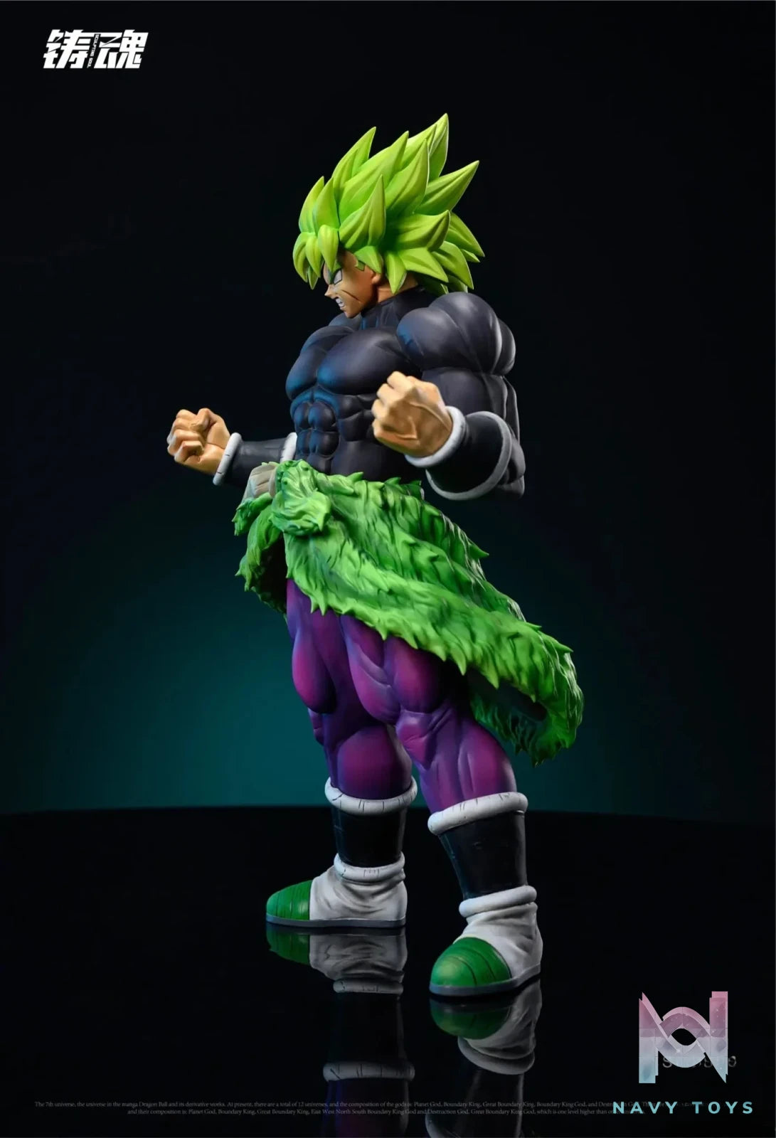 Sculpting Soul Studio - Super Warriors of Universe 7 (Goku, Vegeta, Gohan, Piccolo, Broly) resin statue Navy Toys anime figure