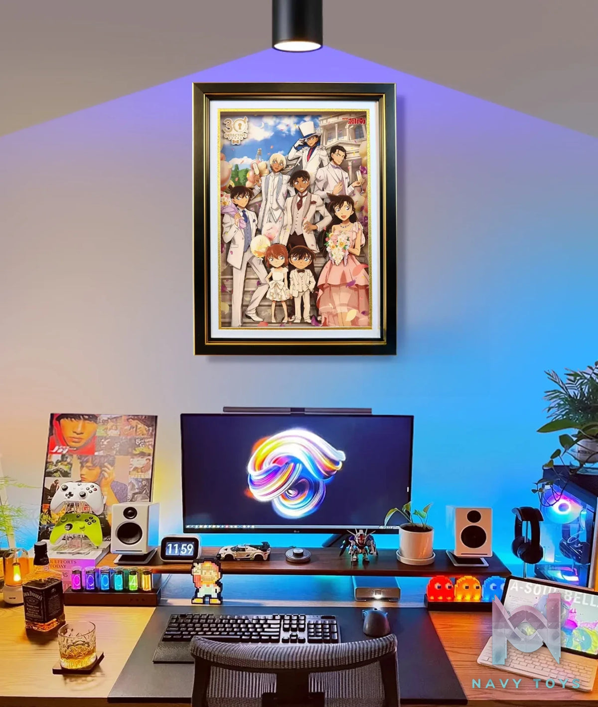 KALA HOME Studio – Detective Conan Multiple Characters #07 3D Decorative Painting Detective Conan