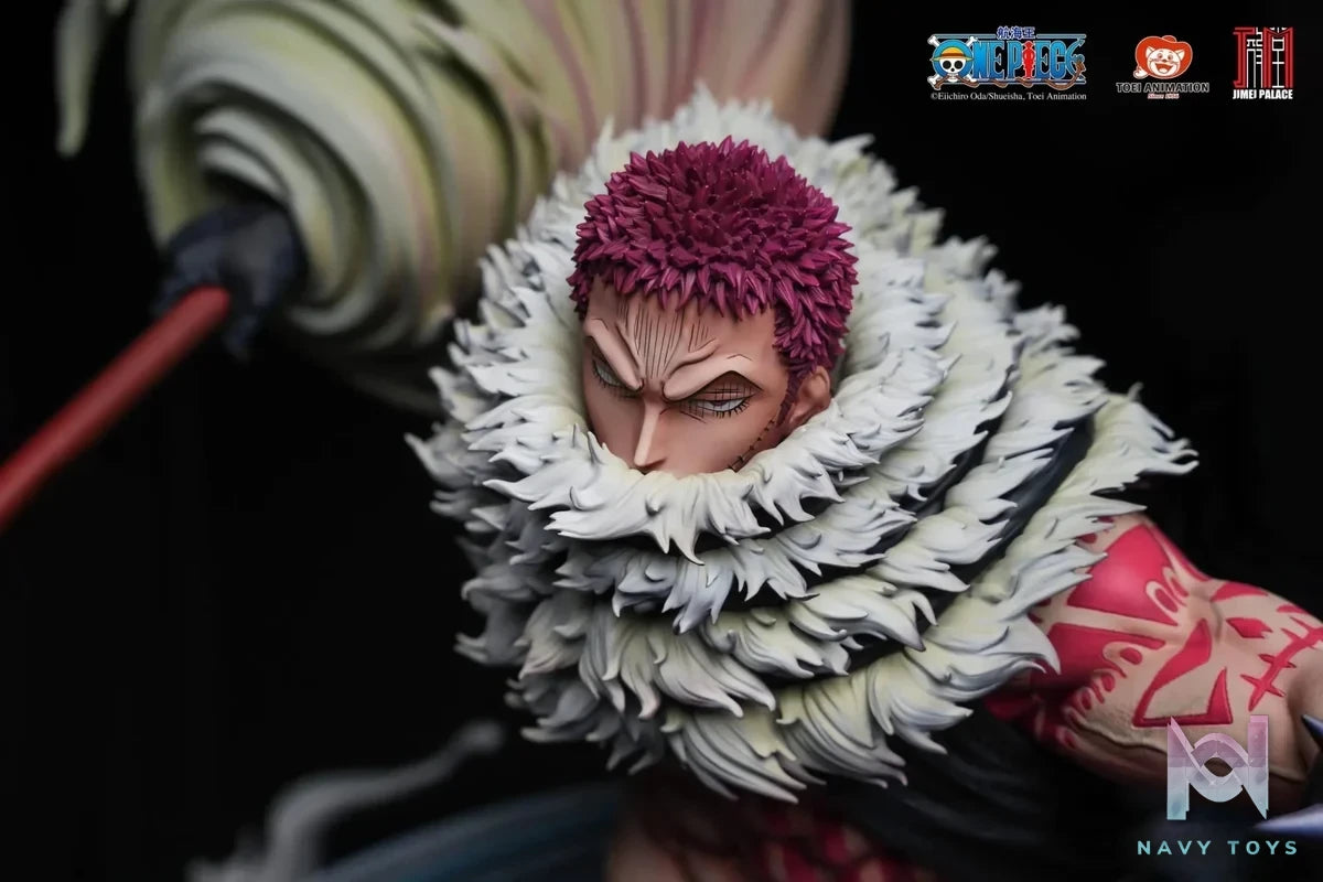 JIMEI PALACE Studio - One Piece Katakuri (Licensed) resin statue Navy Toys anime figure