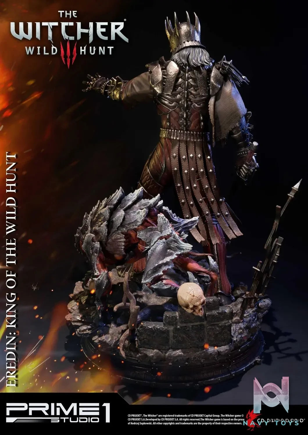 Prime 1 Studio – Premium Masterline The Witcher 3: Wild Hunt Eredin: King of the Wild Hunt PMW3-02 PMW3-02EX (Licensed)