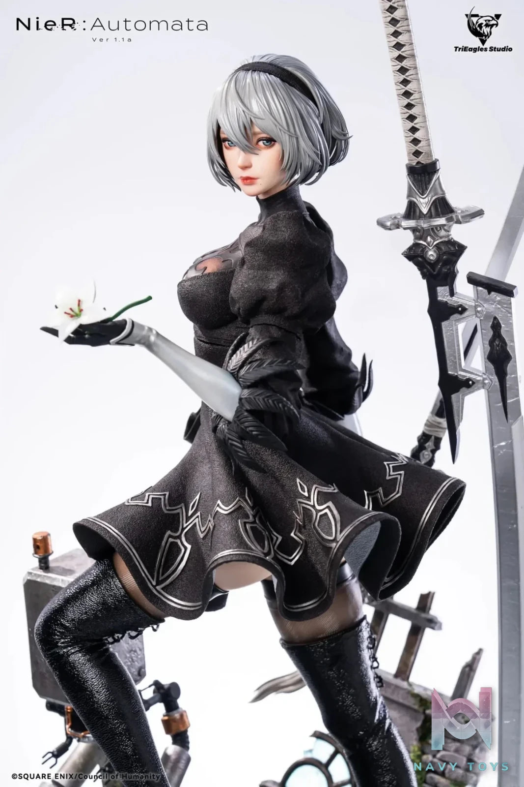 TriEagles Studio - NieR:Automata 2B (Licensed) resin statue Navy Toys anime figure