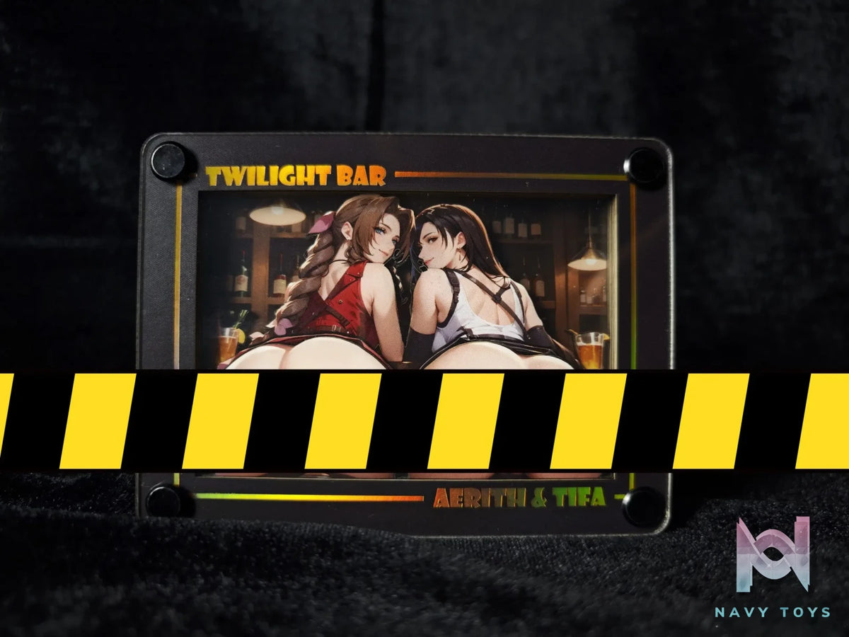 Dorobou Neko Studio – Final Fantasy Card Collection Twilight Tavern #1 Aerith Gainsborough & Tifa
