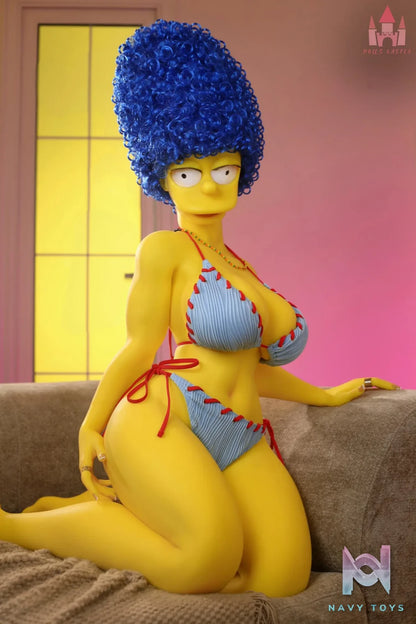 Dolls Castle – Marge Simpson Silicone Sex Doll 147CM K #SZ12 Simpsons
